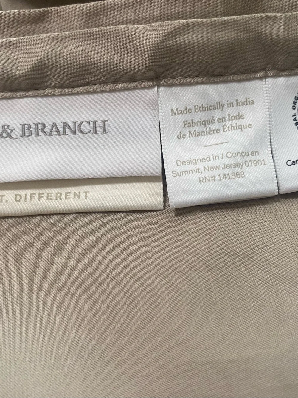 Boll Branch Queen Sheet Set 100% Cotton Biologique